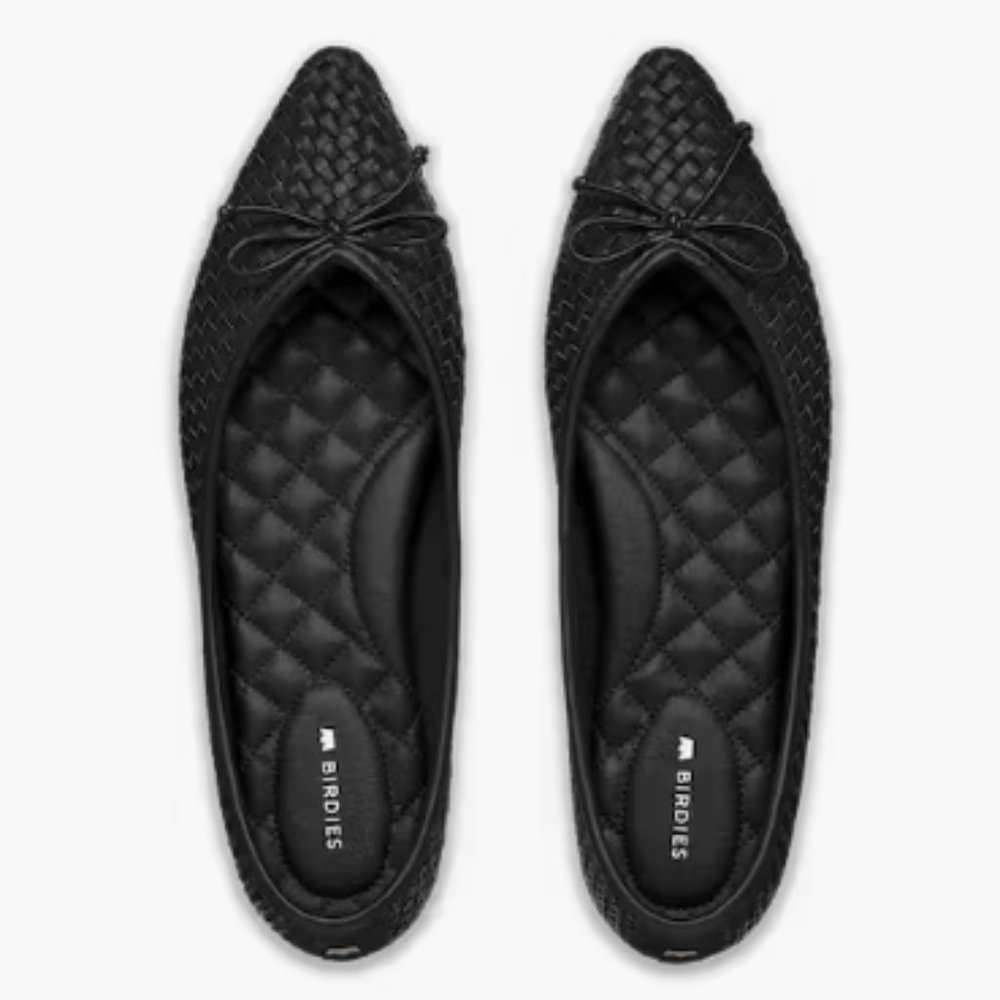 Birdies Leather Flats